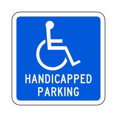 ZING Eco Parking Sign, 12X12, HIP- Model 2349